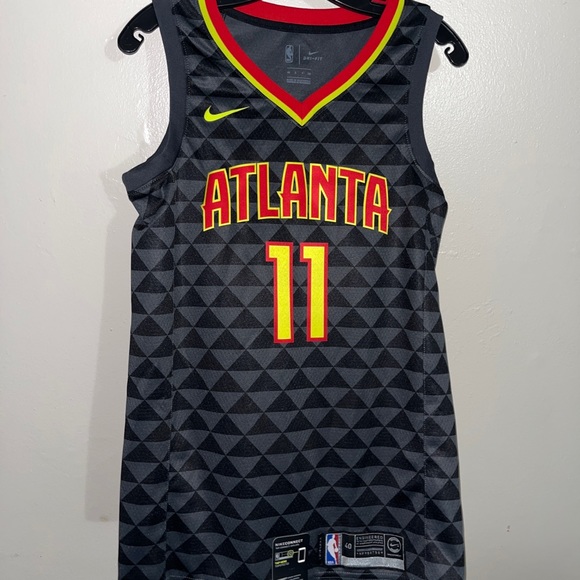 Nike ATLANTA HAWKS ATL Men's Trae Young #11 Swingman Basketball Jersey XL New - Picture 9 of 9
